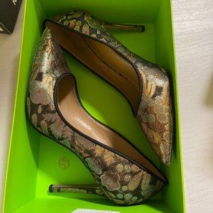 Sam Edelman Multicolor Floral Heels